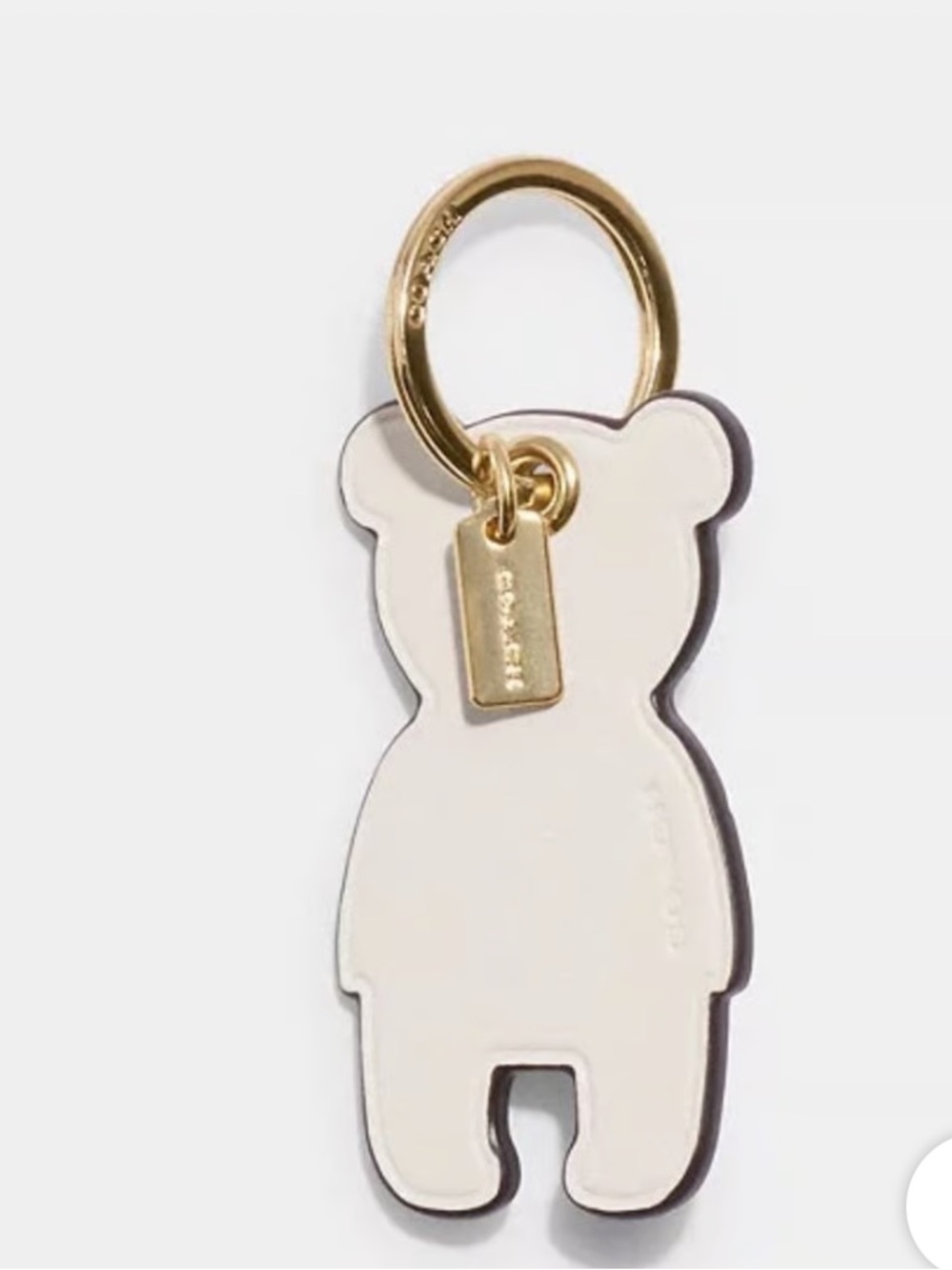 🧸 COACH Bear Bag Charm or Keyfob